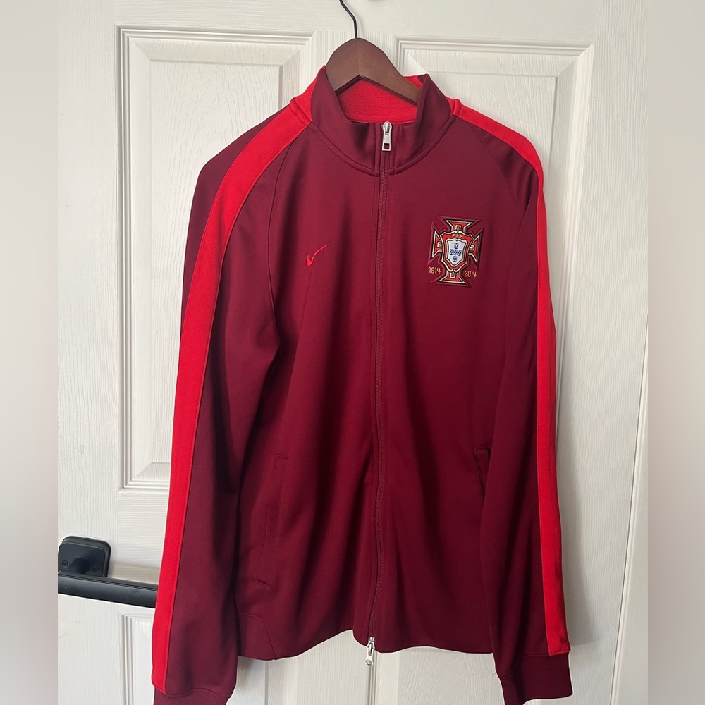 Nike Portugal 2014 World Cup Soccer Full Zip